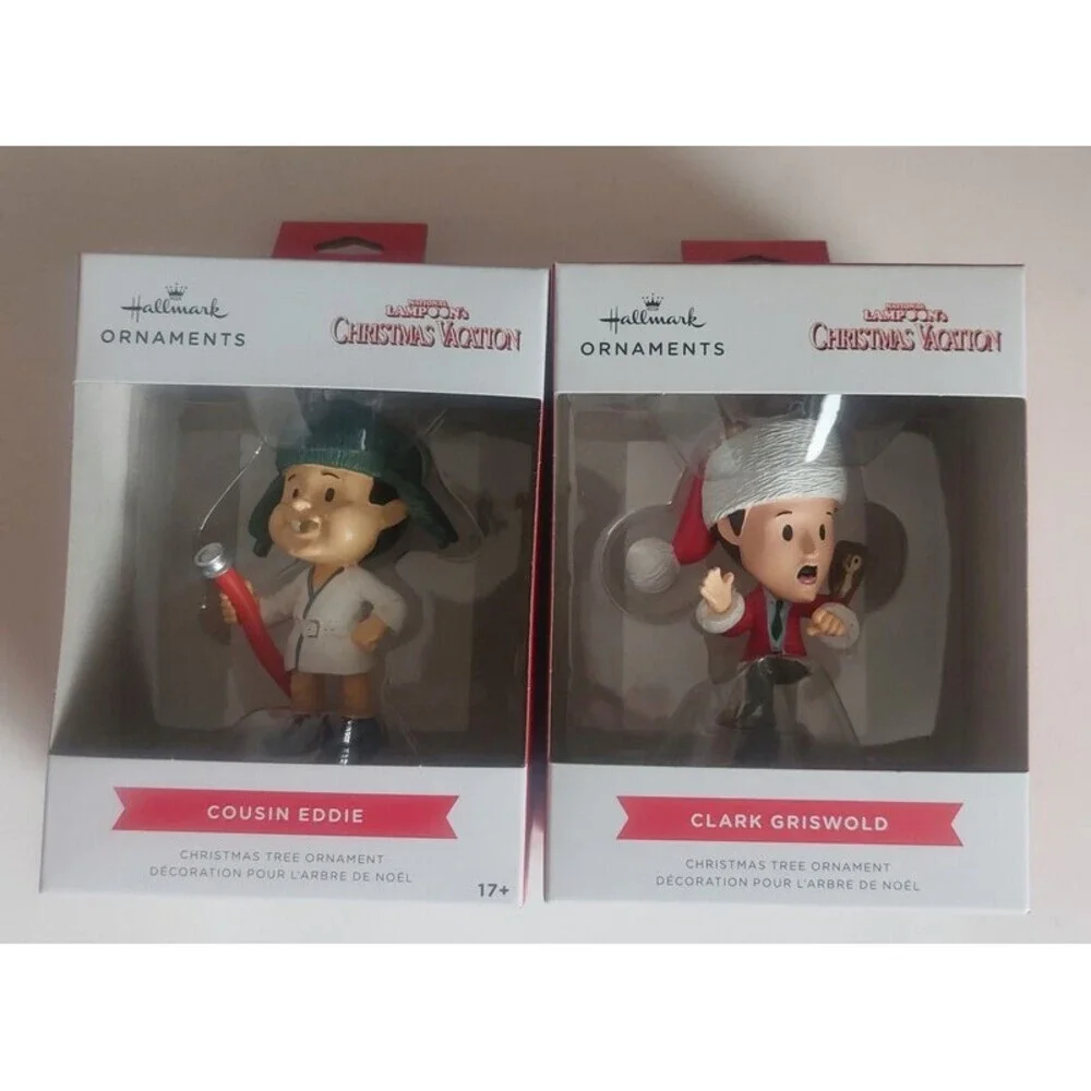 Lot of National Lampoons Christmas Vacation Cousin Eddie Clark Tree Ornaments